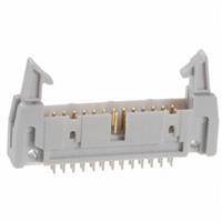 AWH26G-0232-T-R Assmann WSW Components Male Pin 2 Rows 0.100" (2.54mm) Header, Shrouded