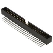 AWHW2-50A-0202-T-R Assmann WSW Components 50 Positions 2 Rows Male Pin Header, Shrouded