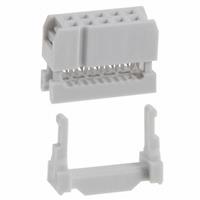AWP10-8541-T-R Assmann WSW Components Tin Free Hanging (In-Line) 0.100" (2.54mm) Socket