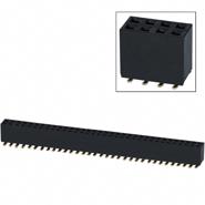 NPPC342KFMS-RC Sullins Connector Solutions Solder 0.100" (2.54mm) Surface Mount 2 Rows