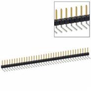PBC36SBCN Sullins Connector Solutions 0.100" (2.54mm) 36 Positions 1 Row Header, Unshrouded, Breakaway