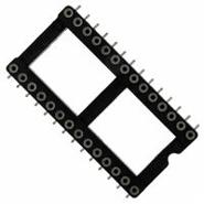 110-93-628-41-105000 Mill-Max Surface Mount 110 Gold DIP, 0.6" (15.24mm) Row Spacing