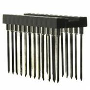 123-93-324-41-001000 Mill-Max DIP, 0.3" (7.62mm) Row Spacing Through Hole Wire Wrap Gold