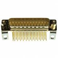 174-E25-113R141 NorComp Mating Side, Female Screwlock (4-40) 2 Rows Plug, Male Pins 25 Positions