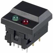 5511MBLKREDGRN E-Switch