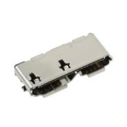690-010-295-484 EDAC Inc. Surface Mount, Right Angle, Horizontal 10 Contacts Receptacle Micro USB Type B Connectors