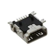 896-43-005-00-100001 Mill-Max Board Guide Surface Mount, Right Angle, Horizontal Receptacle USB - mini A