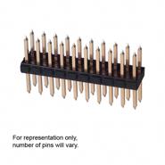 929665-09-08-I 3M Header, Unshrouded 0.100" (2.54mm) 16 Positions Gold