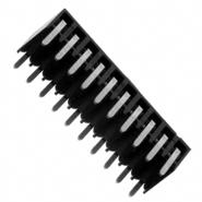 950420-7203-AR 3M 0.079" (2.00mm) Solder Through Hole, Right Angle Female Socket