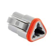 AT06-3S-RD01 Amphenol Sine Systems AT Series™ 3 Positions Sealed Crimp