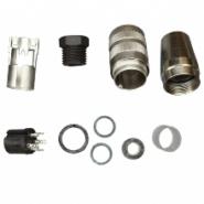 C091 31D004 100 2 Amphenol Sine Systems 4 Positions Silver Keyed Free Hanging (In-Line)