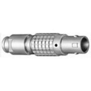 FGG.3B.302.CLAD92Z LEMO Plug, Male Pins IP50 - Dust Protected Gold Shielded