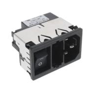 KMF1.1293.11 Schurter Bulk Switch On-Off 3 Positions Receptacle, Male Blades - Module