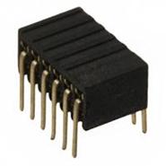 M50-3200645 Harwin Solder Gold Through Hole, Right Angle 12 Positions