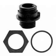 PX0412/03P Bulgin Buccaneer® 400 Bulk 3 Positions Panel Mount, Bulkhead - Rear Side Nut