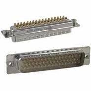 163A11309X Conec Signal Plug, Male Pins Board Side (4-40) Grounding Indents