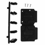 165X13239XE Conec Assembly Hardware, Strain Relief Unshielded 25 Positions Hinged Backshell