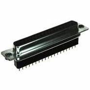 172-037-282-011 NorComp Receptacle, Female Sockets Board Side (4-40) 2 Rows Signal