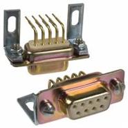 173-E09-211R241 NorComp 9 Positions Signal Mounting Hardware Housing/Shell (4-40)