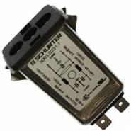 5003.0231.1 Schurter Quick Connect Filtered (EMI, RFI) - Commercial Bulk 3 Positions