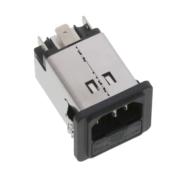 5200.0443.3 Schurter Filtered (EMI, RFI) - Commercial, Medical Quick Connect Bulk Quick Connect - 0.250" (6.3mm)