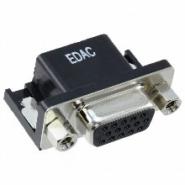 634-015-663-043 EDAC Inc. Solder Gold Mating Side, Female Screwlock (4-40) Board Lock, Shielded