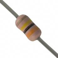 ERD-S2TJ304V Panasonic Carbon Film 0.25W, 1/4W -150/ -700ppm/°C 2 Terminations