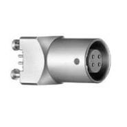 EZG.2B.304.NLN LEMO Receptacle, Female Sockets Gold IP50 - Dust Protected 4 Positions