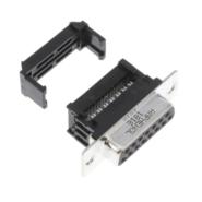 L117DAFRA15S Amphenol Gold Receptacle, Female Sockets Signal 15 Positions