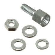 L17D204182X Amphenol 4-40 Socket, 4-40 Screw Jackscrew Socket D-Sub Connectors Screwlock Assembly