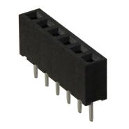 M22-7130642 Harwin 6 Positions Solder Female Socket Through Hole