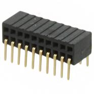 M50-3201045 HARWIN Archer M50 Gold 20 Positions Through Hole, Right Angle