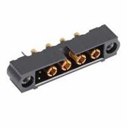 M80-5T10205M1-04-331-00-000 Harwin 0.079" (2.00mm) 2 Signal 4 Power Header, Shrouded Mating Flange