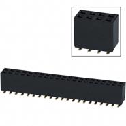 NPPC212KFMS-RC Sullins Connector Solutions 0.100" (2.54mm) Surface Mount 2 Rows Solder