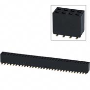 NPPC312KFMS-RC Sullins Connector Solutions Female Socket 62 Positions Header Surface Mount