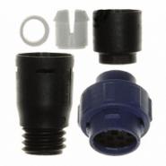 PX0410/12S/6065 Bulgin 12 Positions Plug for Female Contacts Bulk Free Hanging (In-Line)