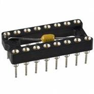 110-93-316-41-801000 Mill-Max Gold 0.100" (2.54mm) 16 (2 x 8) Through Hole