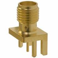 142-0701-801 Cinch Connectivity Solutions 50 Ohm Solder Board Edge, End Launch SMA