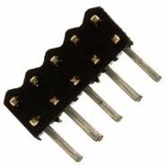 151210-7322-RB 3M 2 Rows Gold Male Pin 0.079" (2.00mm)
