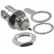 31-221-75RFX Amphenol RF Solder Bulkhead - Front Mount 75 Ohms BNC