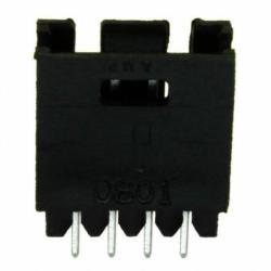 5-103080-2 TE Connectivity Male Pin Solder Header, Shrouded 4 Positions