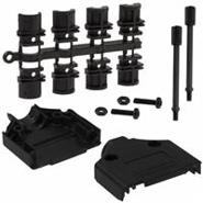 970-015-010R011 NorComp Mating Screws 4-40, Sealed Acrylonitrile Butadiene Styrene (ABS) Unshielded 970, ARMOR