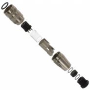 C091 31D006 100 2 Amphenol Sine Systems Free Hanging (In-Line) IP65/67 - Dust Tight, Water Resistant, Waterproof Plug, Female Sockets Silver