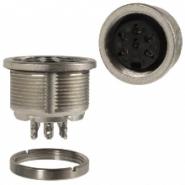 C091 31N006 100 2 Amphenol Sine Systems Receptacle, Female Sockets Panel Mount Bulk 6 Positions