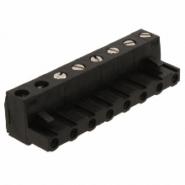 ELFP08410 Amphenol PCD Free Hanging (In-Line) 8 Positions Screw - Rising Cage Clamp 105°C