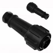 EXP-0911/05/P Bulgin Free Hanging (In-Line) Bulk 5 Positions Nickel