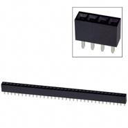 PPTC341LFBN-RC Sullins Connector Solutions 34 Positions Header Female Socket Through Hole