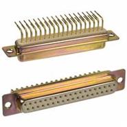 174-E37-211R001 NorComp Gold Housing/Shell (Unthreaded) 2 Rows Receptacle, Female Sockets