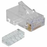 32-2198UL Cinch Connectivity Solutions IDC Plug Translucent - Clear Cat5