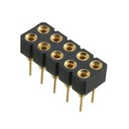 410-13-210-41-001000 Mill-Max 2 Rows 0.100" (2.54mm) Female Socket 10 Positions
